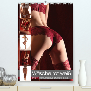 Wäsche rot weiß (Premium, hochwertiger DIN A2 Wandkalender 2022, Kunstdruck in Hochglanz) von Weis,  Stefan