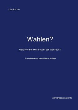 Wahlen? von Ehrich,  Udo