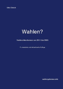 Wahlen? von Ehrich,  Udo