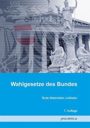 Wahlgesetze des Bundes von proLIBRIS VerlagsgesmbH