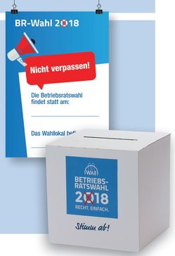 Betriebsratswahl 2018: BASIS Wahlpaket für die Betriebsratswahl 2018 – Wahlurne, Wahlposter, Wahlhotline mit Rechtsberatung – Praktische Hilfsmittel für Ihre Wahl