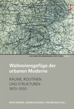 Wahnsinnsgefüge der urbanen Moderne von Beddies,  Thomas, Bergmann,  Sven, Binder,  Beate, Borck,  Cornelius, Dietze,  Gabriele, Dornhof,  Dorothea, Fastert,  Sabine, Gnausch,  Anne, Hahn,  Judith, Hess,  Volker, Kassar,  Johannes, Könemann,  Sophia, Mählmann,  Sonja, Schäfer,  Armin, Schmiedebach,  Heinz-Peter, Weingärtner,  Ulrike, Wulf,  Stefan