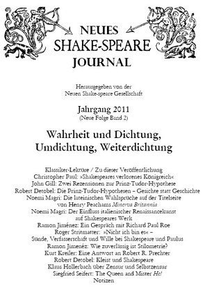 Wahrheit und Dichtung, Umdichtung, Weiterdichtung von Laugwitz,  Uwe