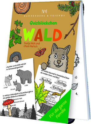 Wald – Quizblöckchen von Bartsch,  Charis, Nick,  Svenja