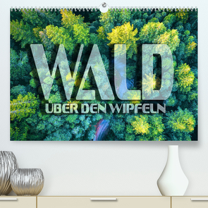 Wald – über den Wipfeln (Premium, hochwertiger DIN A2 Wandkalender 2023, Kunstdruck in Hochglanz) von Bleicher,  Renate