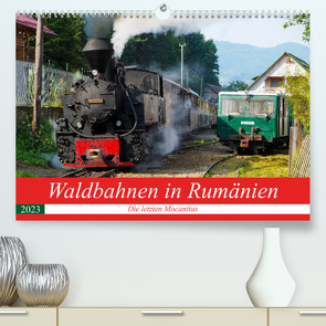 Waldbahnen in Rumänien – Die letzten Mocanitas (Premium, hochwertiger DIN A2 Wandkalender 2023, Kunstdruck in Hochglanz) von Hegerfeld-Reckert,  Anneli