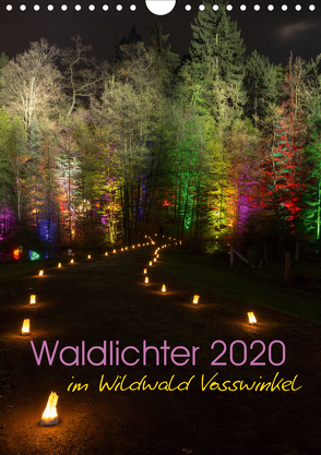 Waldlichter im Wildwald Vosswinkel 2020 (Wandkalender 2020 DIN A4 hoch) von Lieder,  Britta