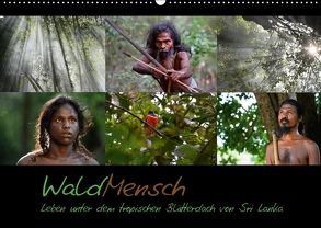 WaldMensch – Leben unter dem tropischen Blätterdach von Sri Lanka (Wandkalender 2018 DIN A2 quer) von Herrmann,  Udo