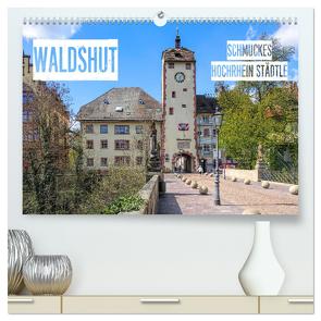 Waldshut – schmuckes Hochrhein Städtle (hochwertiger Premium Wandkalender 2024 DIN A2 quer), Kunstdruck in Hochglanz von Brunner-Klaus,  Liselotte