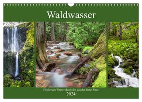 Waldwasser (Wandkalender 2024 DIN A3 quer), CALVENDO Monatskalender von Klinder,  Thomas