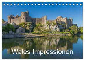 Wales Impressionen (Tischkalender 2024 DIN A5 quer), CALVENDO Monatskalender von Fotografie,  ReDi