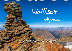 Walliser Alpen – Europas »kleiner« HimalayaCH-Version (Wandkalender 2023 DIN A2 quer) von und Brigitte (Gratz-)Prittwitz,  Michael