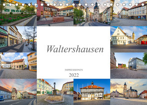 Waltershausen Impressionen (Tischkalender 2022 DIN A5 quer) von Meutzner,  Dirk