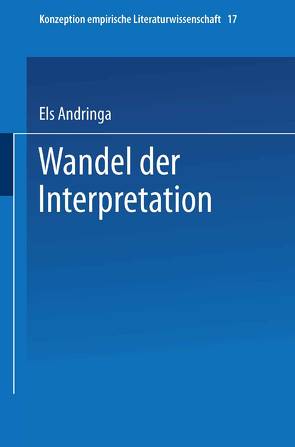 Wandel der Interpretation von Andringa,  Els