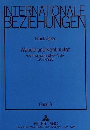 Wandel und Kontinuität von Zitka,  Frank