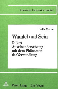 Wandel und Sein von Maché,  Britta