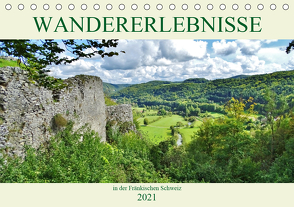 Wandererlebnisse in der Fränkischen Schweiz (Tischkalender 2021 DIN A5 quer) von Janke,  Andrea