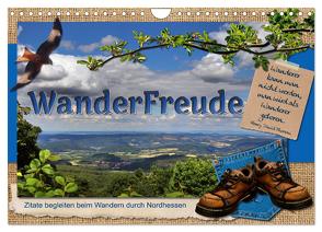 WanderFreude (Wandkalender 2024 DIN A4 quer), CALVENDO Monatskalender von Löwer,  Sabine