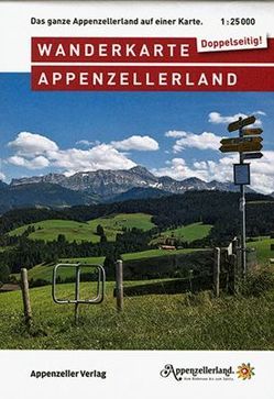 Wanderkarte Appenzellerland von VAW