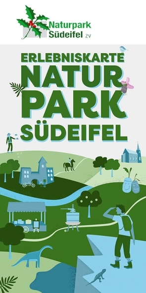 Wanderkarte Naturpark Südeifel von Zweckverband Naturpark Südeifel