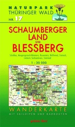 Wanderkarte Schaumberger Land und Bleßberg von Gebhardt,  Lutz