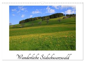 Wanderliebe Südschwarzwald (Wandkalender 2024 DIN A3 quer), CALVENDO Monatskalender von Mantke,  Michael