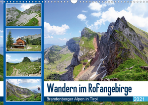 Wandern im Rofangebirge – Brandenberger Alpen in Tirol (Wandkalender 2021 DIN A3 quer) von Frost,  Anja