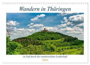 Wandern in Thüringen (Wandkalender 2024 DIN A3 quer), CALVENDO Monatskalender von Stollmann,  Michael