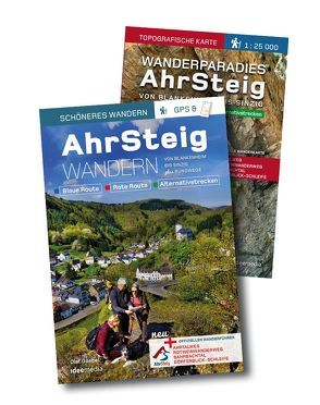 AhrSteig Wandern – Start-Set Buch & Karte 1: 25000. Offizielles Wander-Set zur endgültigen Trasse mit App-Anbindung. von Goebel,  Olaf, Schoellkopf,  Uwe