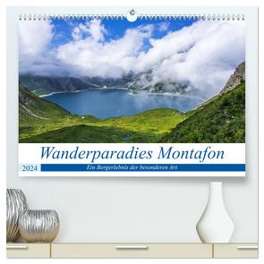 Wanderparadies Montafon (hochwertiger Premium Wandkalender 2024 DIN A2 quer), Kunstdruck in Hochglanz von Matejka,  Birgit