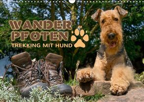 Wanderpfoten. Trekking mit Hund (Wandkalender 2019 DIN A3 quer) von Becker,  Antje