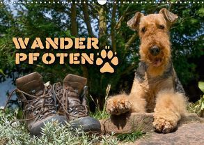 Wanderpfoten. Trekking mit Hund (Wandkalender 2018 DIN A3 quer) von Becker,  Antje