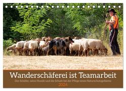 Wanderschäferei ist Teamarbeit (Tischkalender 2024 DIN A5 quer), CALVENDO Monatskalender von Sixt,  Marion