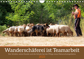 Wanderschäferei ist Teamarbeit (Wandkalender 2023 DIN A4 quer) von Sixt,  Marion