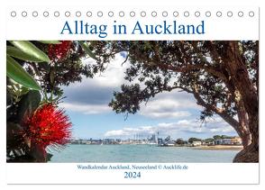 Wandkalender Auckland 2024 DIN A4 Quer (Tischkalender 2024 DIN A5 quer), CALVENDO Monatskalender von by Daniel Eisenhut,  Aucklife