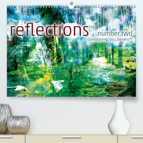 wandkalender reflections number two (Premium, hochwertiger DIN A2 Wandkalender 2020, Kunstdruck in Hochglanz) von j.benesch