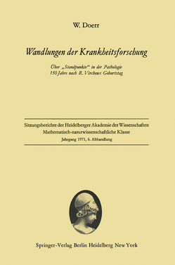 Wandlungen der Krankheitsforschung von Doerr,  Wilhelm