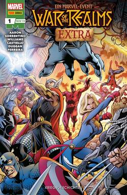 War of the Realms Extra von Aaron,  Jason, Cafu, Lopez Ortiz,  Ricardo, Quinnons,  Joe, Rösch,  Matthias, Sorrentino,  Andrea, Trujillo,  Josh, V.,  Ram, Zdarsky,  Chip