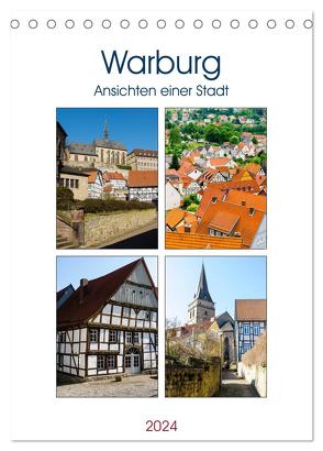 Warburg – Ansichten einer Stadt (Tischkalender 2024 DIN A5 hoch), CALVENDO Monatskalender von W. Lambrecht,  Markus