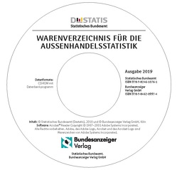 Warenverzeichnis für die Außenhandelsstatistik – Ausgabe 2019