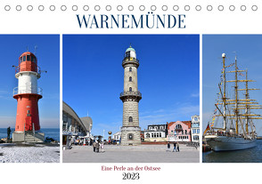 WARNEMÜNDE, eine Perle an der Ostsee (Tischkalender 2023 DIN A5 quer) von Senff,  Ulrich