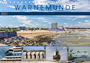 Warnemünde – Sehnsuchtsort an der Ostsee (Tischkalender 2021 DIN A5 quer) von Felix,  Holger