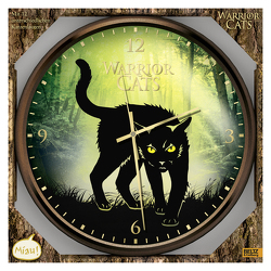 Warrior Cats – Wanduhr mit Katzenlauten von Hunter,  Erin