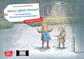 Warum glitzert Schnee? Von Pappschnee, Pulverschnee und Eiskristallen. Kamishibai Bildkartenset von Bougie,  Nadine, Hauenschild,  Lydia