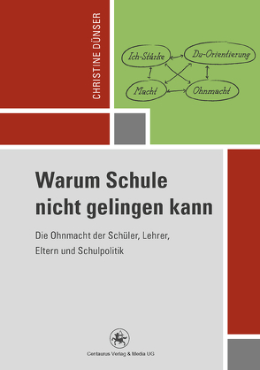 Warum Schule nicht gelingen kann von Dünser,  Christine