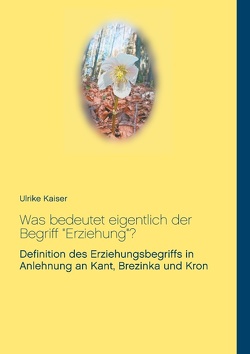 Was bedeutet eigentlich der Begriff „Erziehung“? von Kaiser,  Ulrike