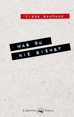Was du nie siehst von Baumann,  Tibor