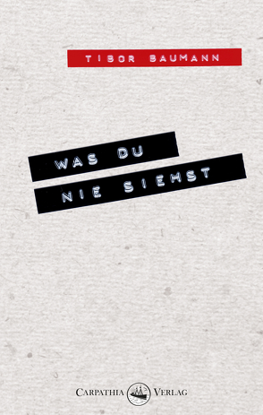 Was du nie siehst von Baumann,  Tibor