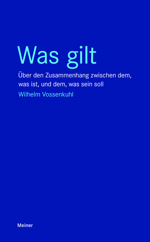 Was gilt von Vossenkuhl,  Wilhelm