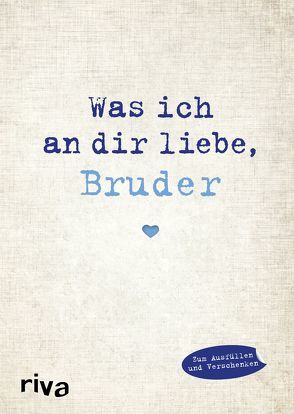 Was ich an dir liebe, Bruder von Reinwarth,  Alexandra